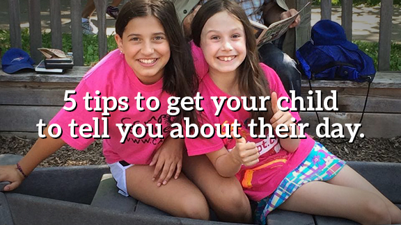 5 tips to get your child to tell you about their day image
