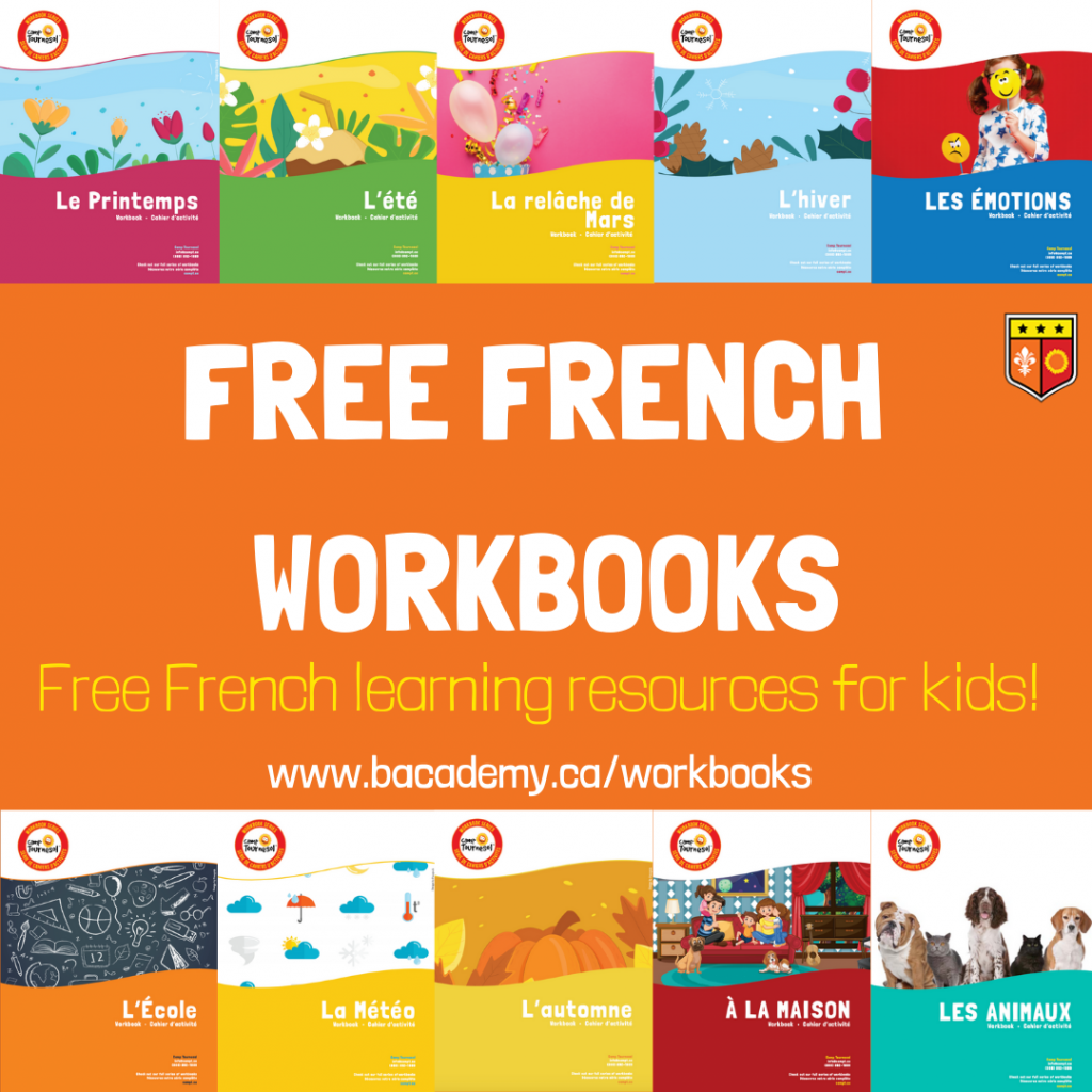 Printable French Worksheets For Kids Free