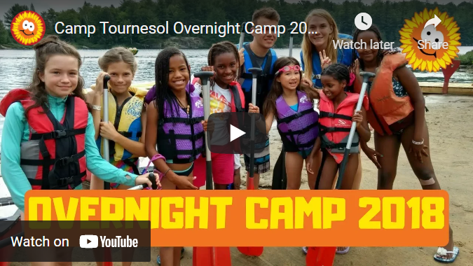 camp tournesol overnight camp 2018 youtube