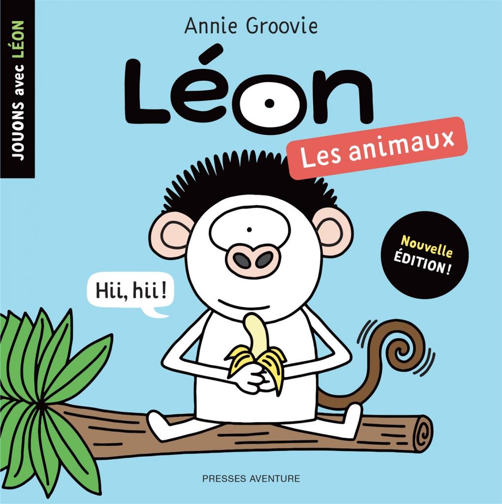JOUONS AVEC LÉON ANIMAUX book cover