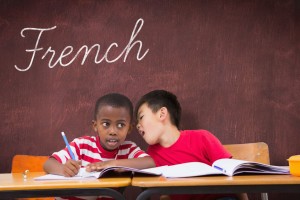 children in french immersion