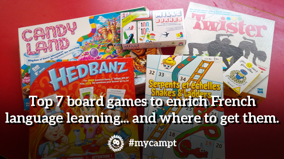 board games for french learning
