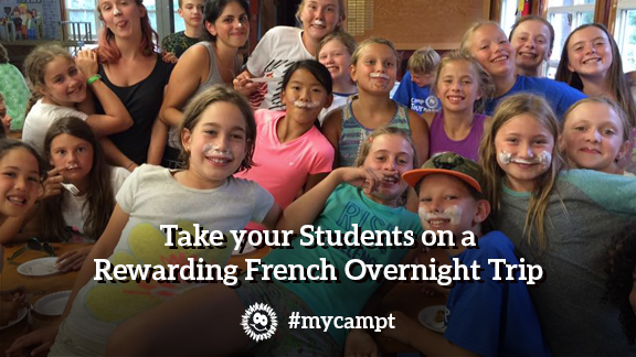 take your students on a rewarding french overnight trip