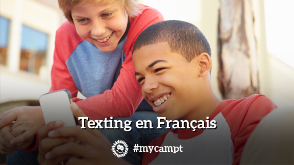 texting in french
