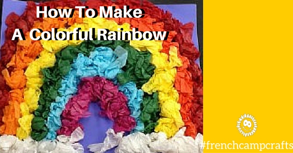how to make a colourful rainbow